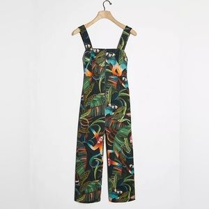 FARM Rio Monkeys Cropped Jumpsuit